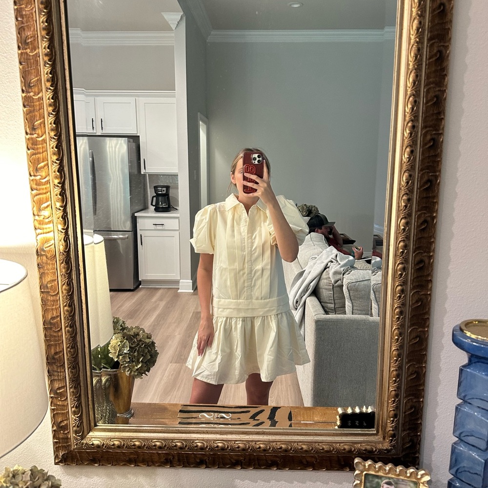TCEC Cream Mini Dress - Picture 2 of 4